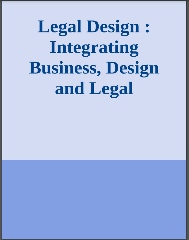 Legal Design: Integrating Business, Design, and Legal Thinking with Technology Free PDF Download Legal Design: Integrating Business, Design, and Legal Thinking with Technology by no PDF